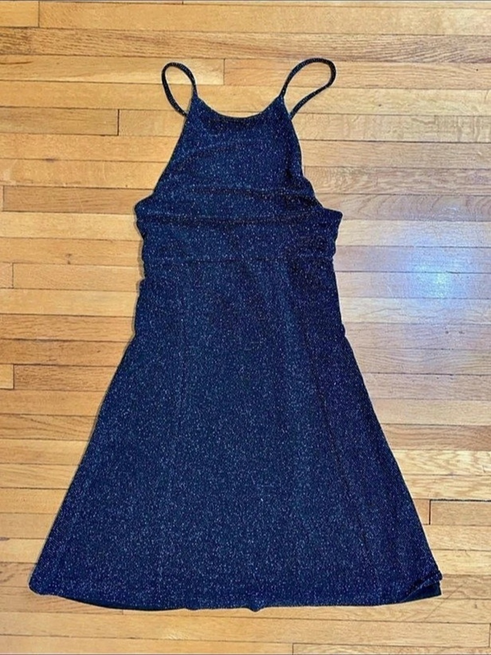 SO Black Sparkle Mini Dress Size Small
